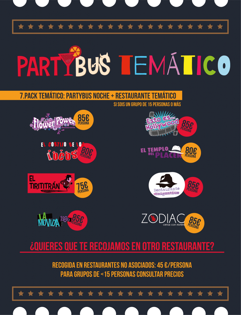 PARTYBUS TEMATICO