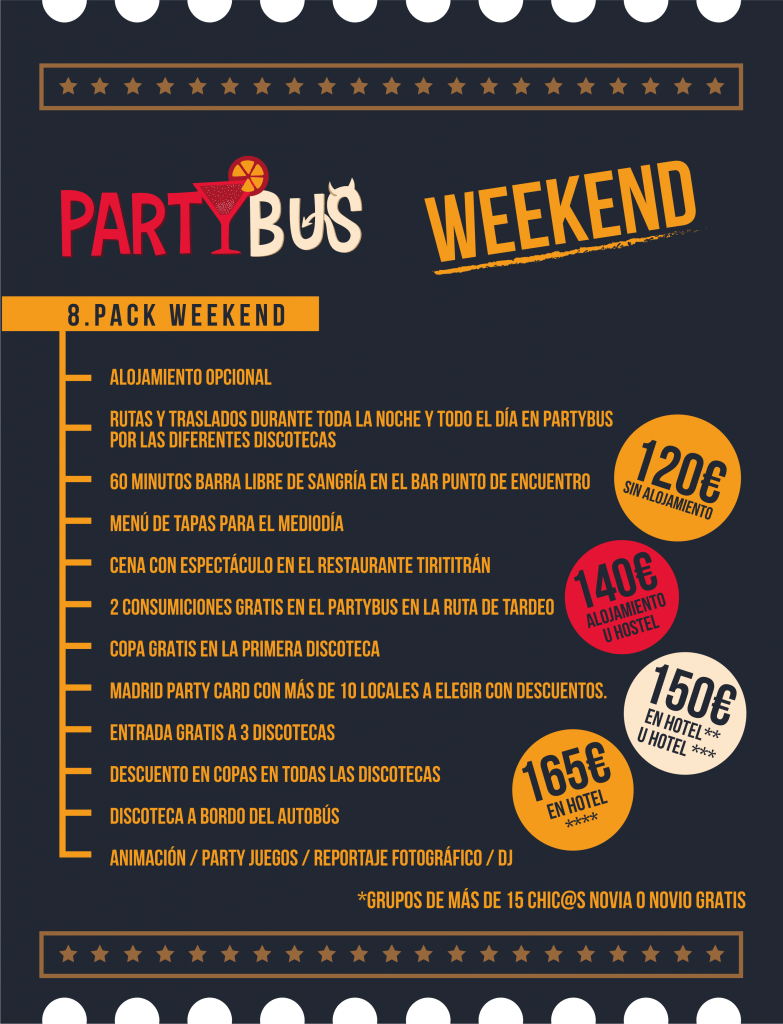PARTYBUS WEEKEND