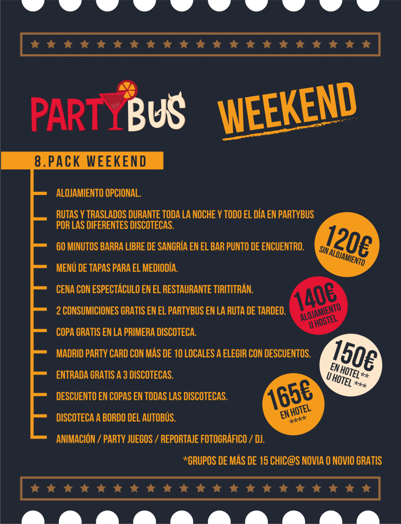 PARTYBUS WEEKEND